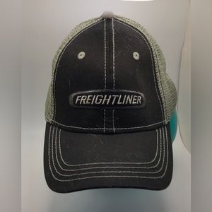 Coolest Freightliner Trucker Baseball Hat Cap like New condition black Grey